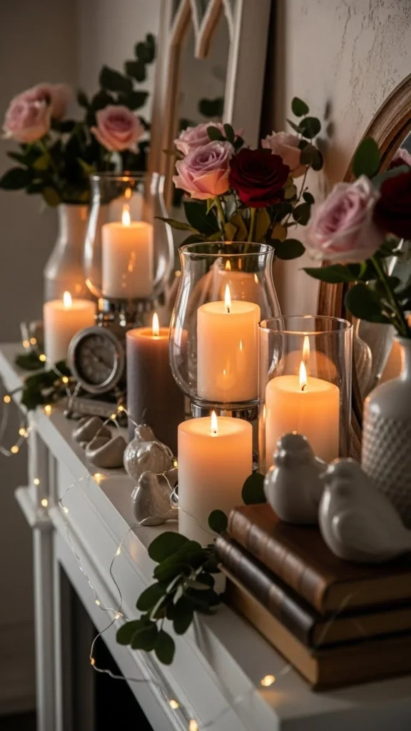 Valentine Mantel Swap