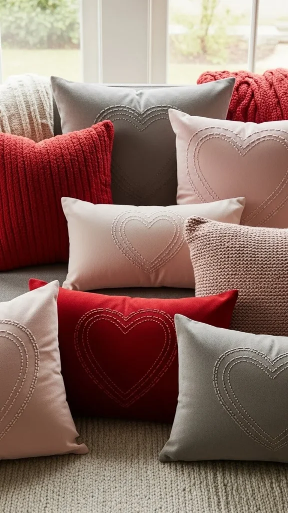 Valentine Throw Pillow Mix
