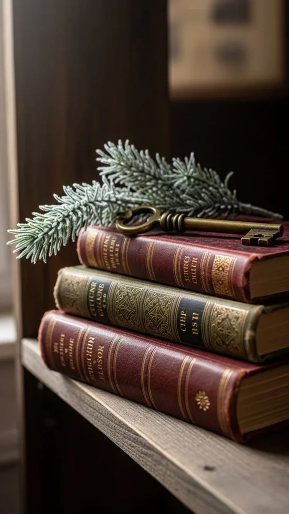 Vintage Finds with Winter Charm