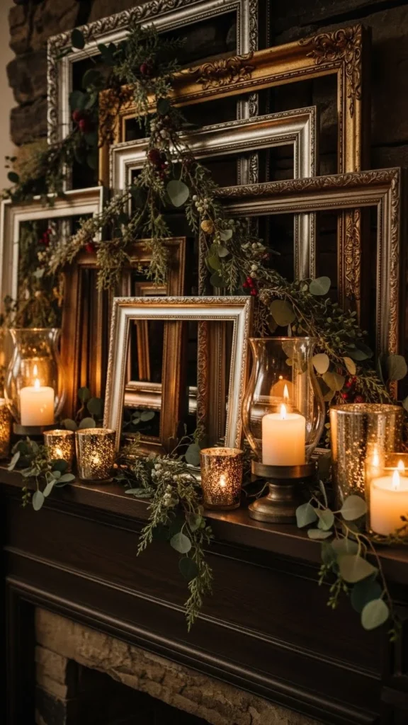 Vintage Frame Mantel