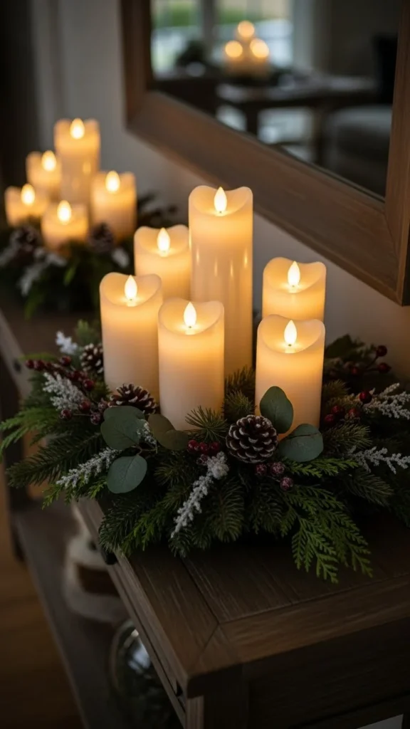Warm Candle Cluster