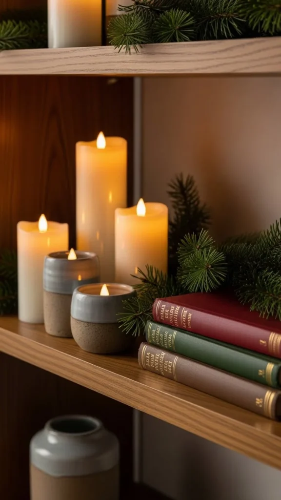 Warm Glow with LED Candles