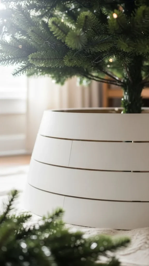 White Shiplap-Style Collar