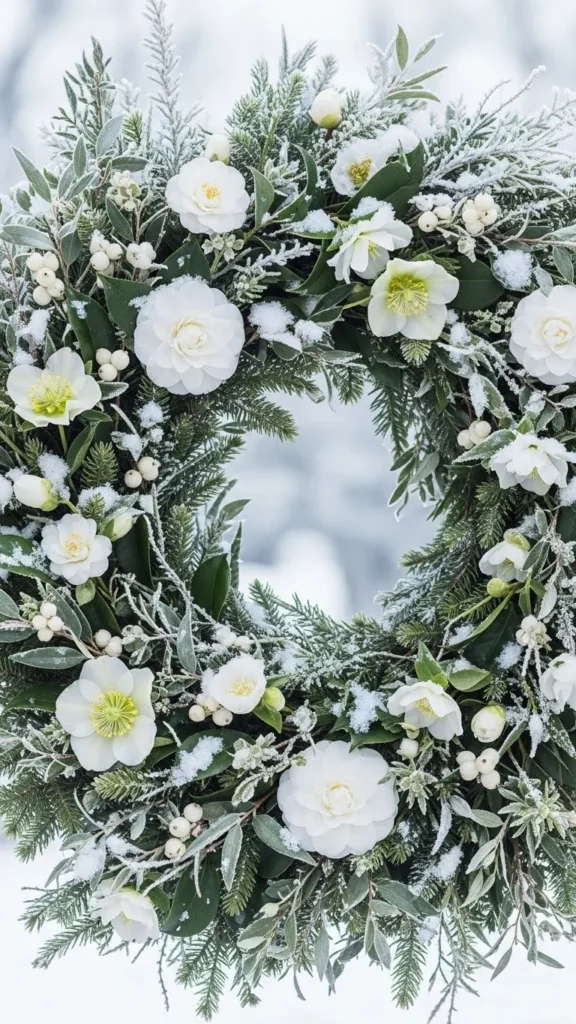 White Winter Florals