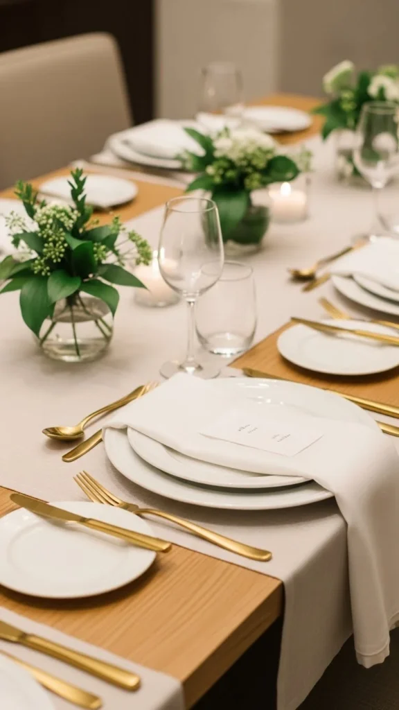 White and Gold Palette