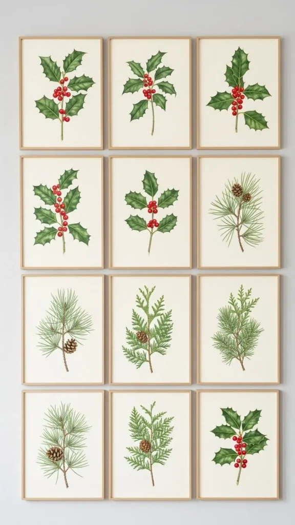Winter Botanical Prints