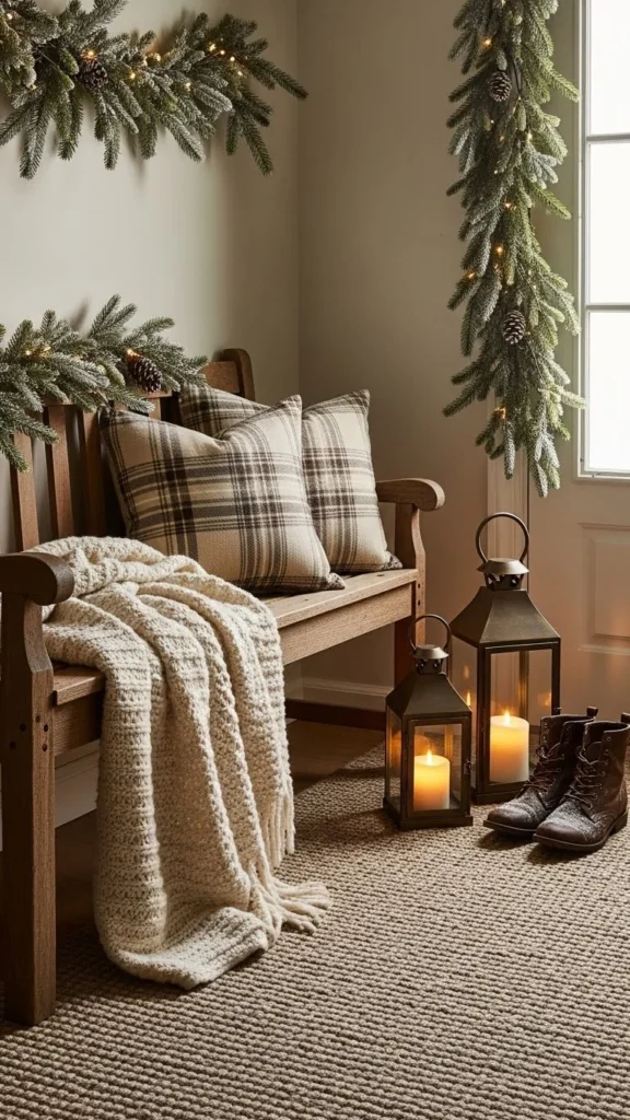 Winter Entryway Decor