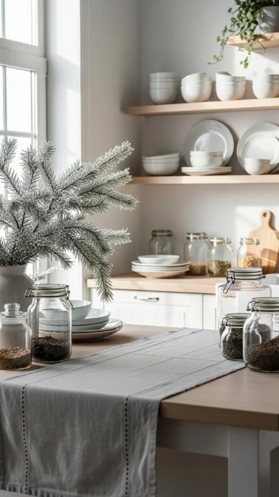 Winter Kitchen Decor