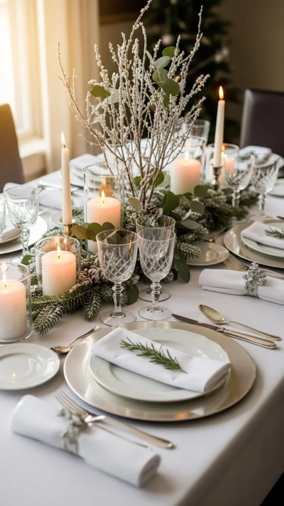 Winter Table Settings