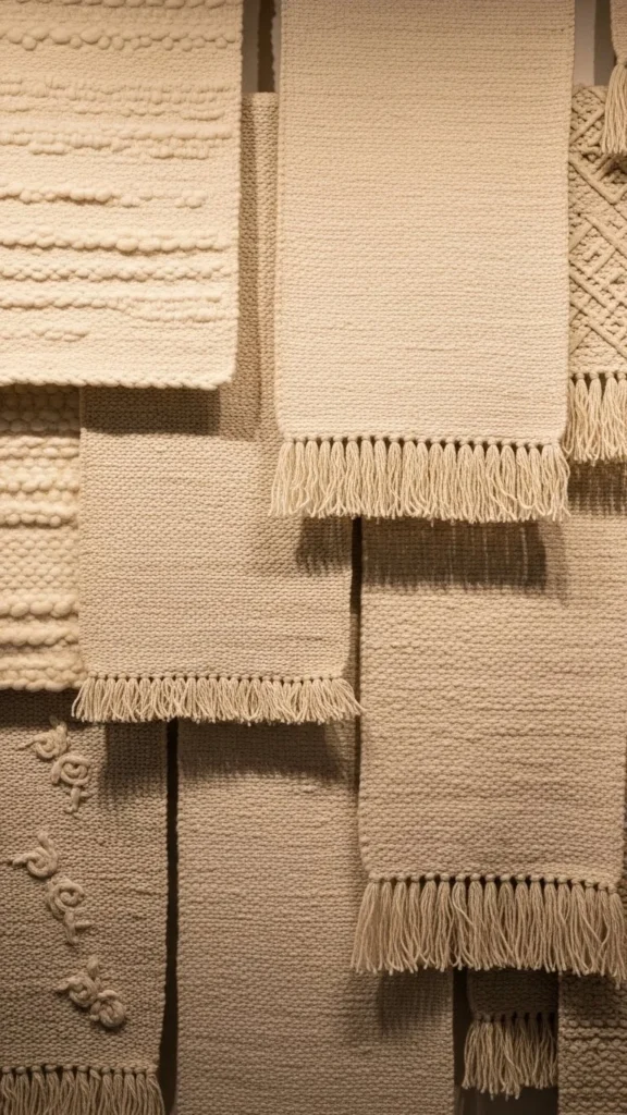 Winter Textile Wall Hangings