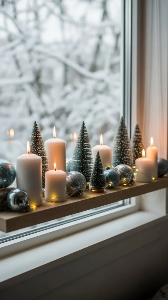 Winter Window Shelf