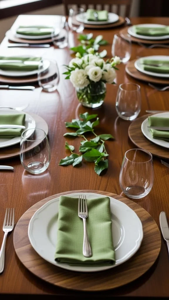 Wooden Chargers for Warmth