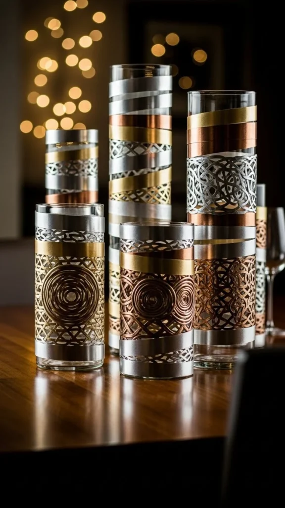 Wrapped Ribbon Columns