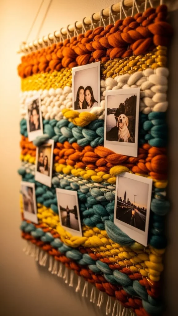 Yarn-String Photo Weave