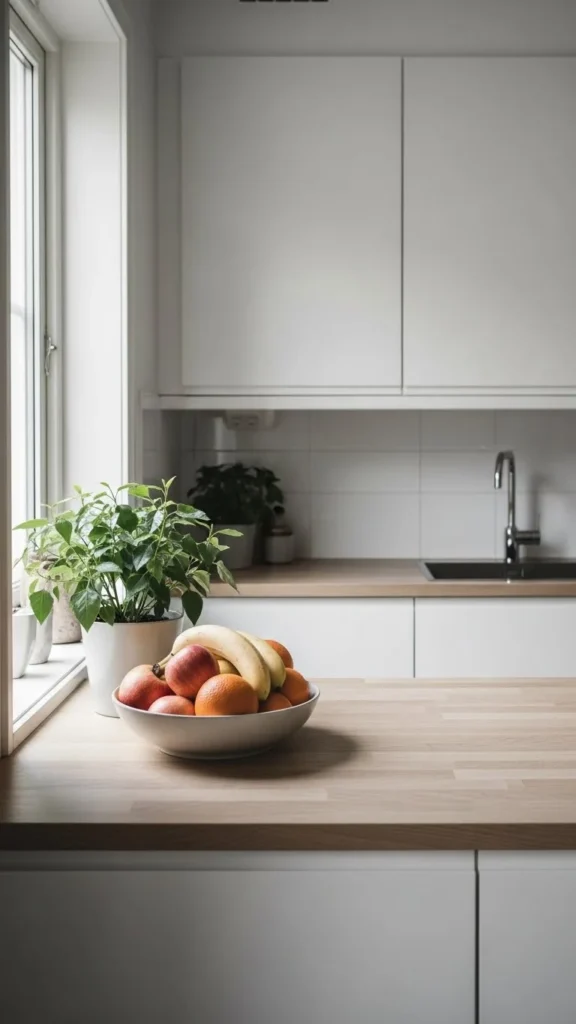 how to decorate minimalist kitchen