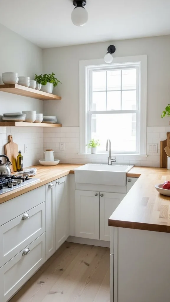 how to decorate small kitchen