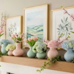 28 Beautiful Spring Mantel Decor Ideas That Look Pinterest-Perfect