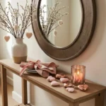 28 Entry Table Decor Ideas That Welcome Valentines Day