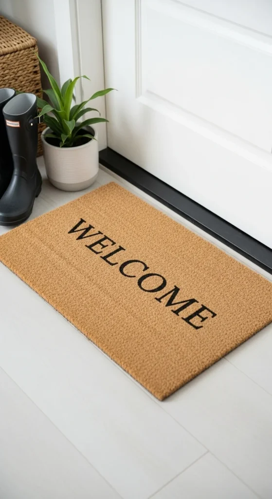 A Meaningful Welcome Mat