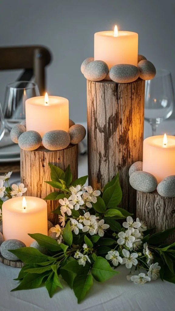 Add Nature-Inspired Candlesticks