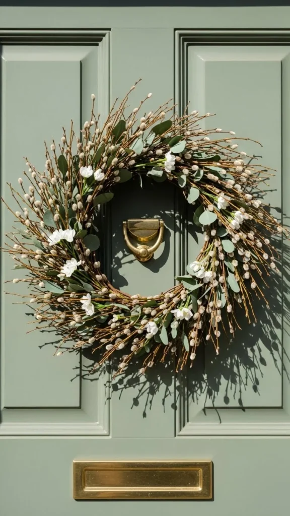 Add Spring-Inspired Door Decor