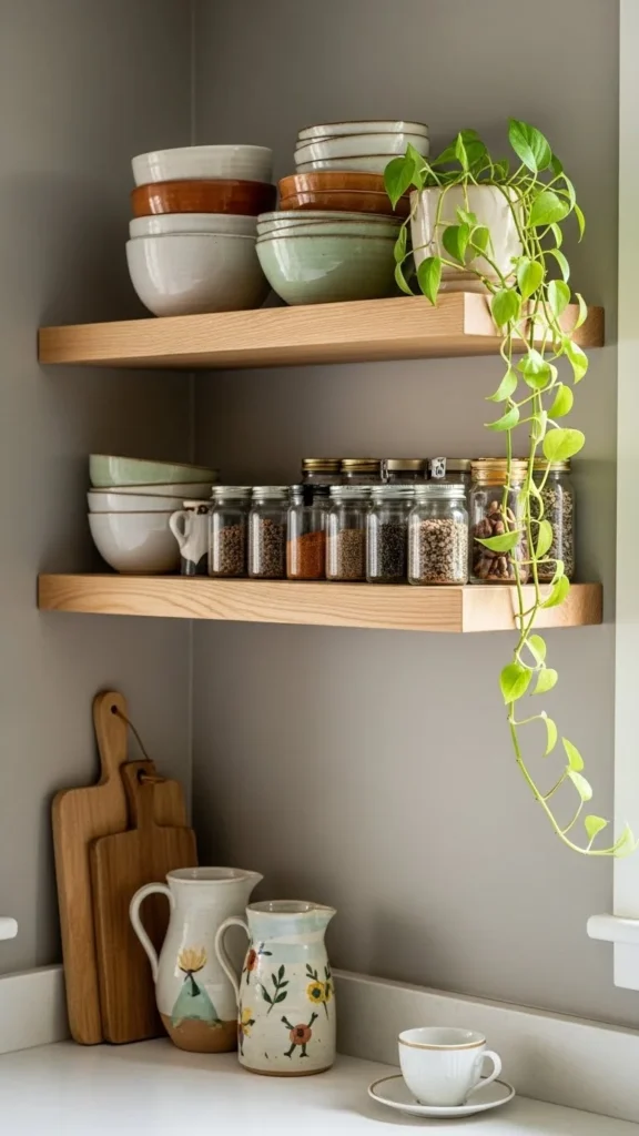 Add Vertical Storage to Use the Height