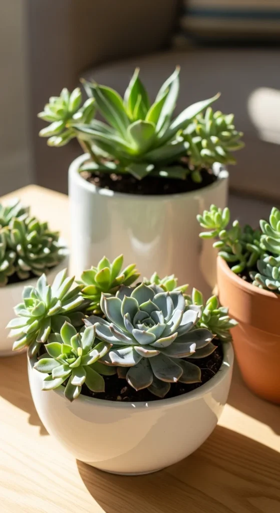 Add a Touch of Green with Succulents
