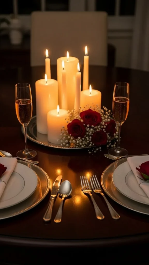 Candle Cluster Centerpiece