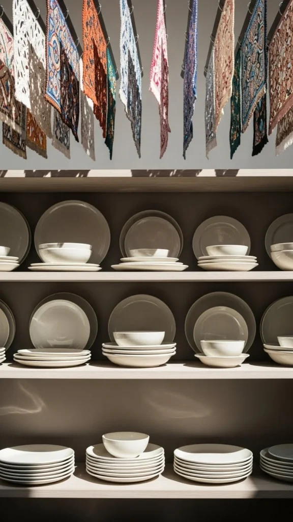Ceramic Dinnerware Displays