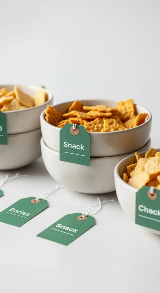 Coordinated Snack Labels