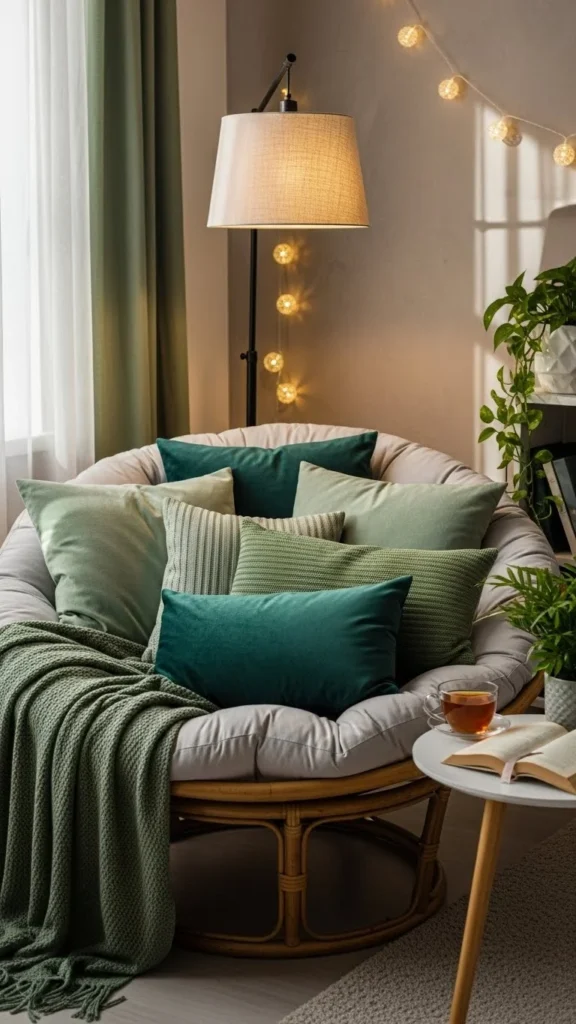 Cozy Reading Corner Accents