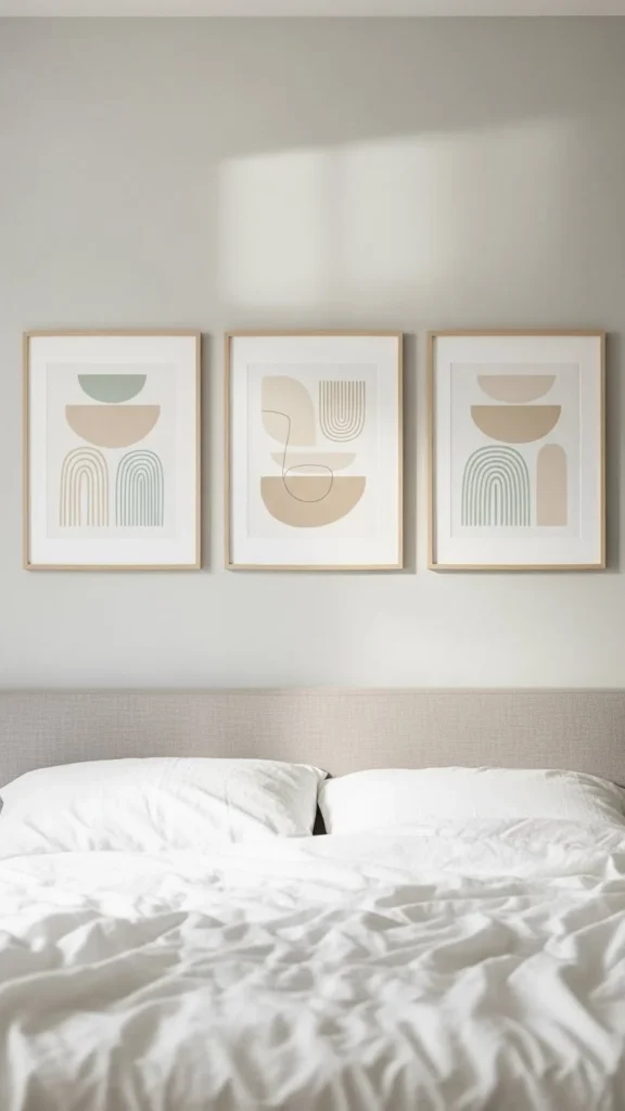 Create a Calm Wall with Soft Art