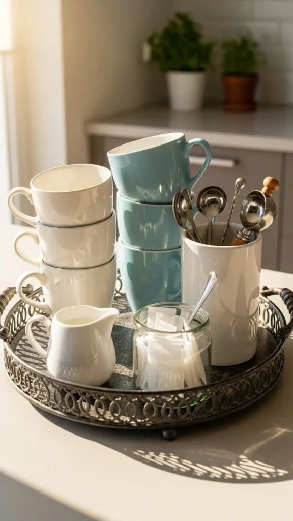 Create a Cozy Coffee or Tea Station