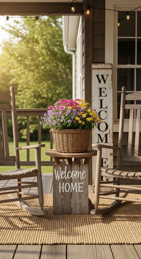 Create a Cozy Farmhouse Porch