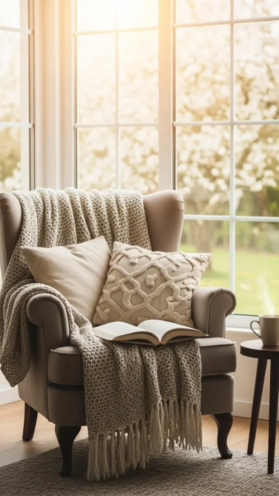 Create a Spring Reading Corner