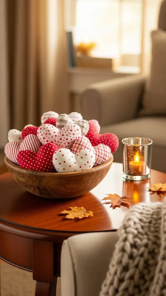 DIY Fabric Heart Bowl