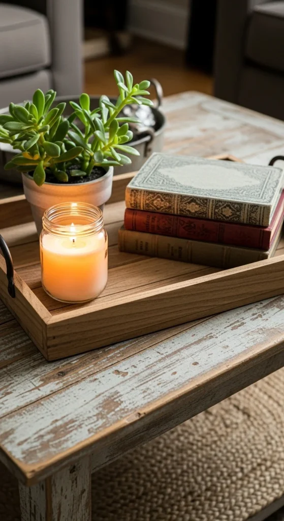 Decorate with Wooden Trays