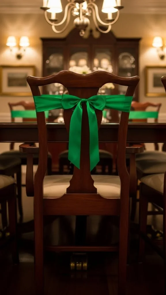 Dining Chair Ribbons