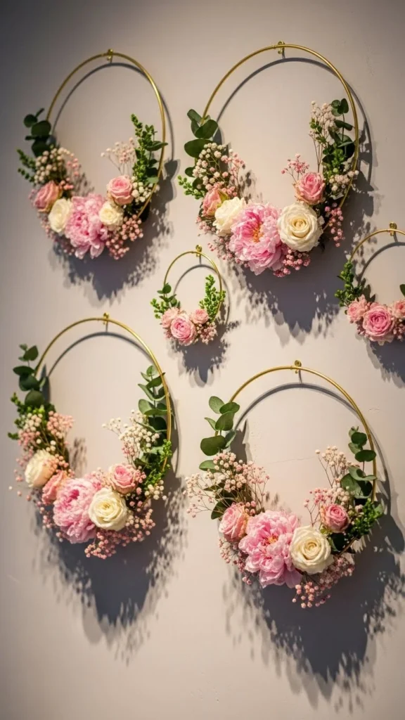 Dried Flower Wall Hoops