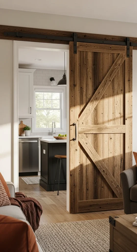 Embrace Barn Doors for Interior Spaces