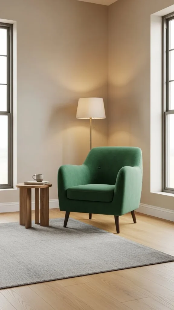 Emerald Accent Chair Moment