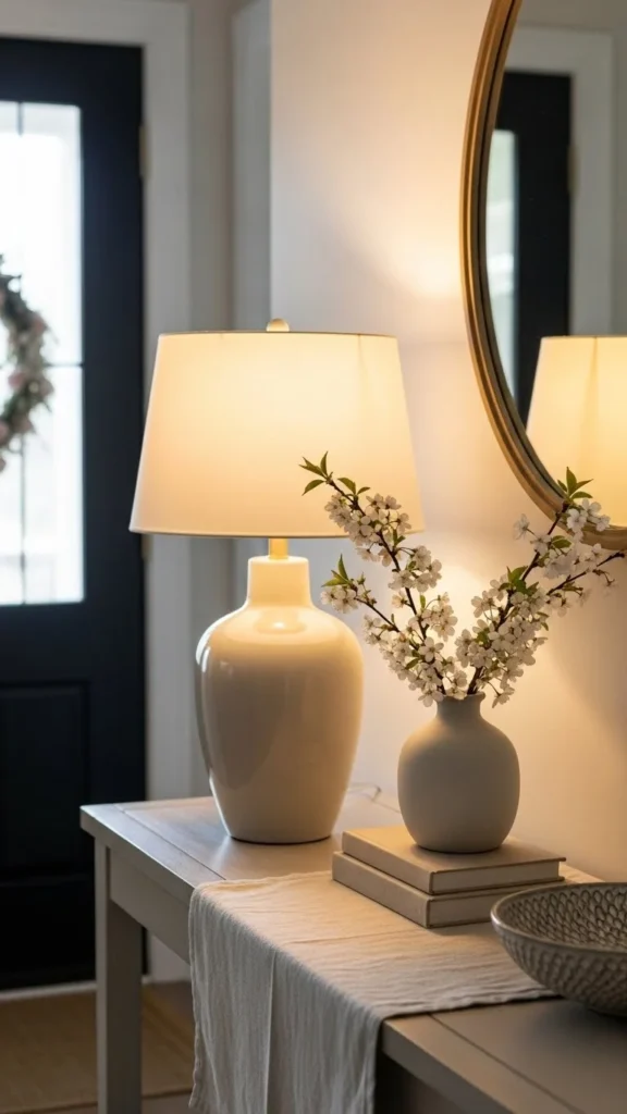 Entryway Lighting with Soft Glow