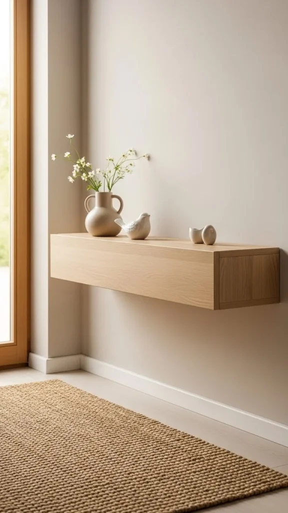 Entryway Shelf for Small Decor