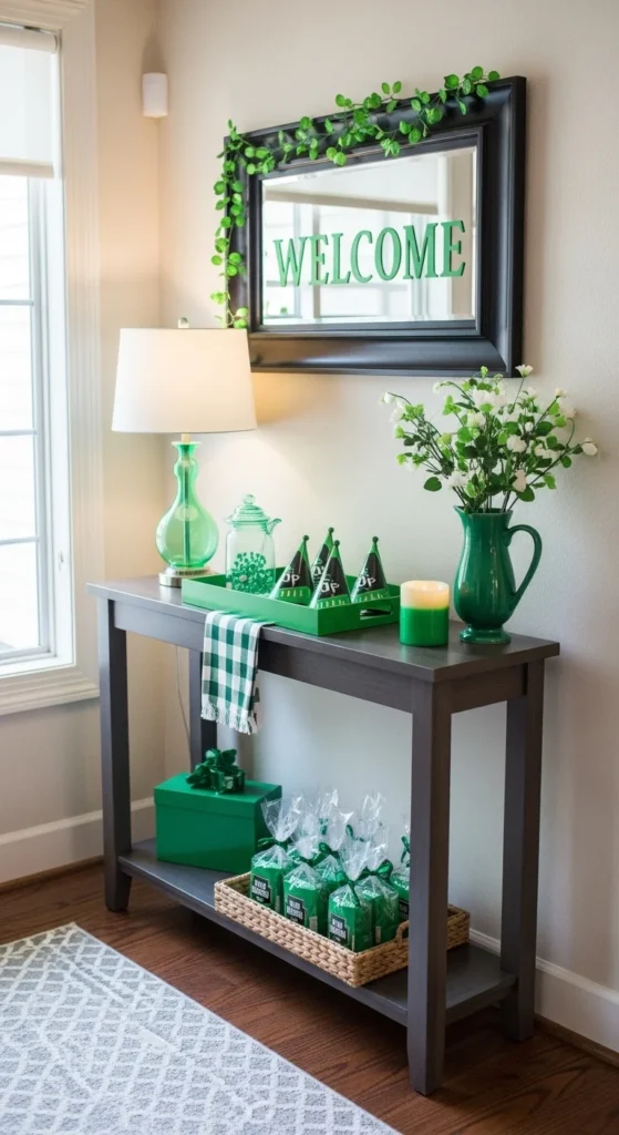 Entryway Welcome Table