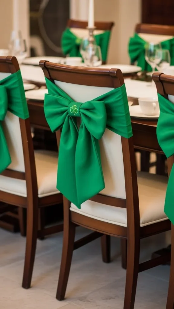 Festive Dining Chair Ties