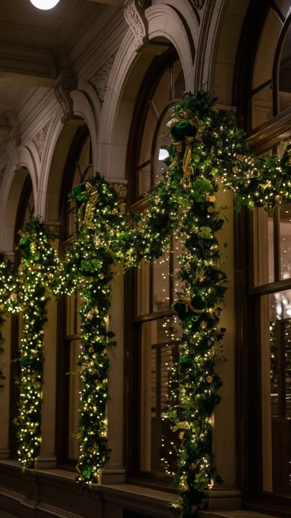 Festive Window Garlands