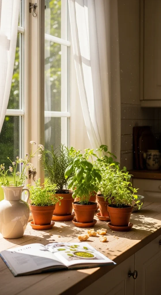 Finish With a Touch of Greenery