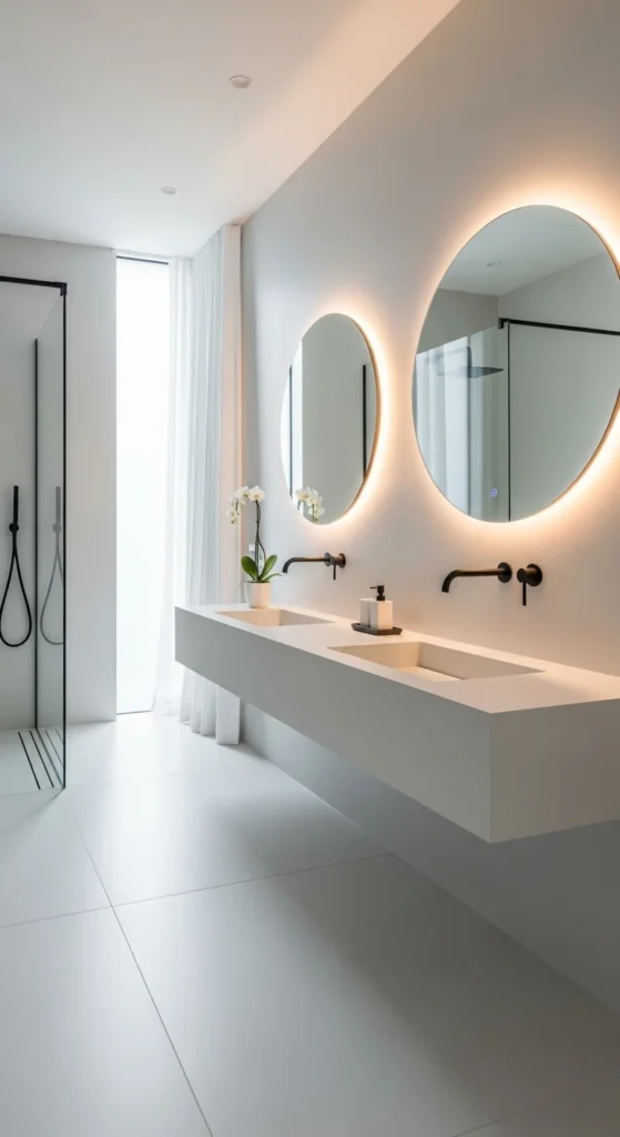 Floating Vanity for a Clean Bathroom