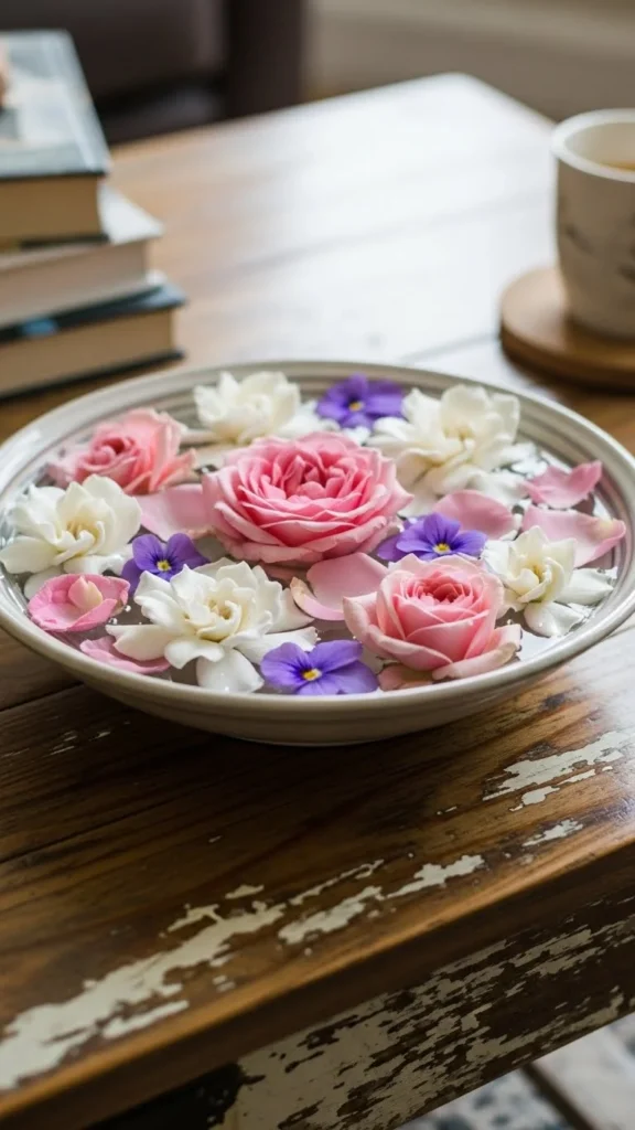 Floral Coffee Table Bowls