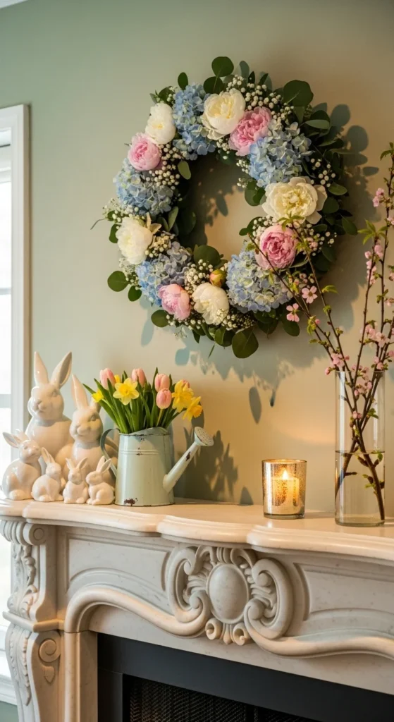 Floral Wreath Centerpiec